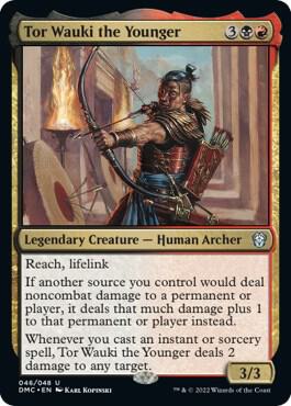 Tor Wauki the Younger card from Commander: Dominaria United