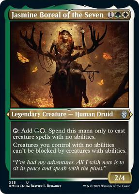 Jasmine Boreal of the Seven (Foil Etched) card from Commander: Dominaria United