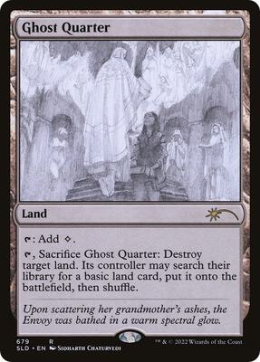 Ghost Quarter (679) card from Secret Lair Drop Series