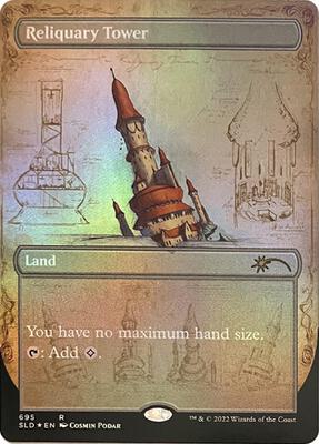 Reliquary Tower (695) card from Secret Lair Drop Series