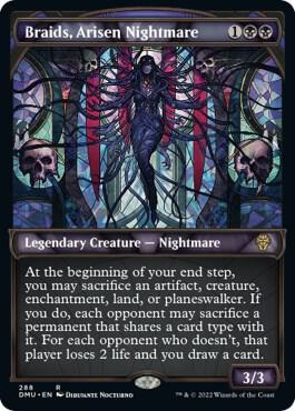 Braids, Arisen Nightmare (Showcase) card from Dominaria United