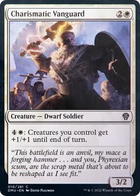 Charismatic Vanguard card from Dominaria United