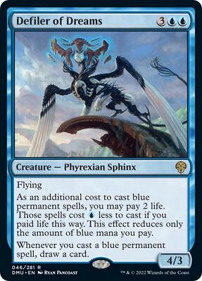 Defiler of Dreams card from Dominaria United