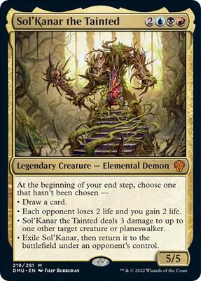 Sol'Kanar the Tainted card from Dominaria United