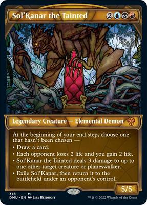 Sol'Kanar the Tainted (Showcase) card from Dominaria United