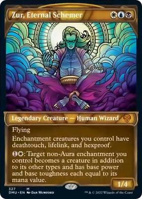 Zur, Eternal Schemer (Showcase) card from Dominaria United