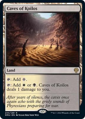 Caves of Koilos card from Dominaria United