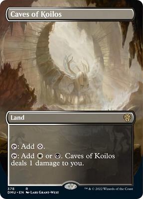 Caves of Koilos (Borderless) card from Dominaria United