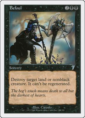 Befoul card from 7th Edition