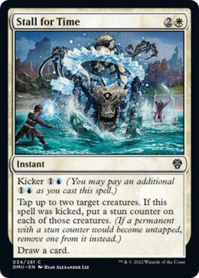 Stall for Time card from Dominaria United