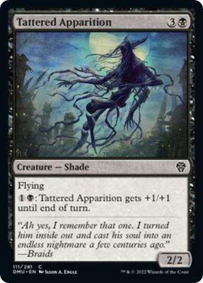Tattered Apparition card from Dominaria United