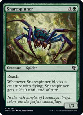 Snarespinner card from Dominaria United