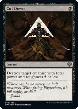 Cut Down card from Dominaria United
