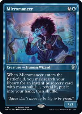 Micromancer card from Promo Pack: Dominaria United
