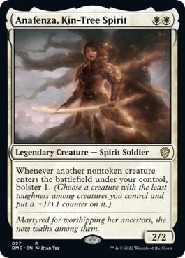 Anafenza, Kin-Tree Spirit card from Commander: Dominaria United