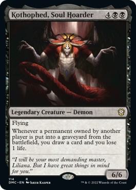 Kothophed, Soul Hoarder card from Commander: Dominaria United