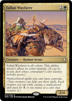 Fallaji Wayfarer card from Commander: Dominaria United