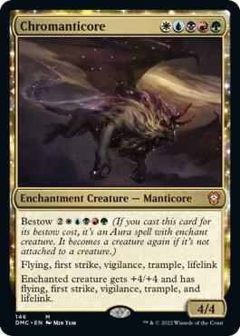 Chromanticore card from Commander: Dominaria United