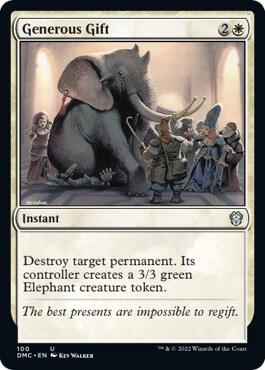 Generous Gift card from Commander: Dominaria United