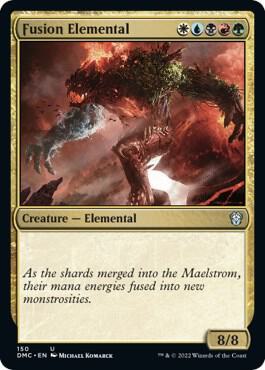 Fusion Elemental card from Commander: Dominaria United