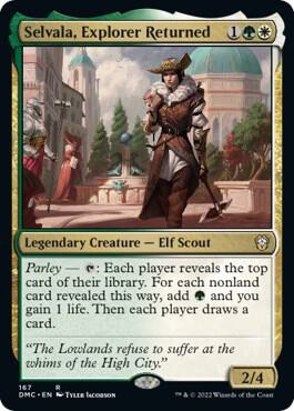 Selvala, Explorer Returned card from Commander: Dominaria United