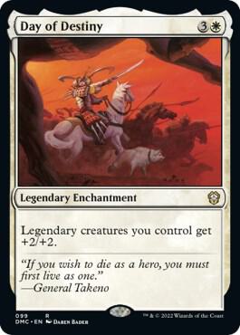 Day of Destiny card from Commander: Dominaria United
