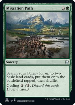 Migration Path card from Commander: Dominaria United