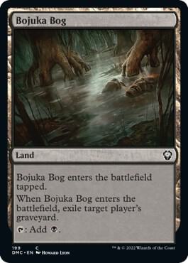 Bojuka Bog card from Commander: Dominaria United