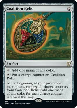 Coalition Relic card from Commander: Dominaria United