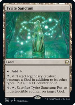 Tyrite Sanctum card from Commander: Dominaria United