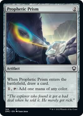 Prophetic Prism card from Commander: Dominaria United