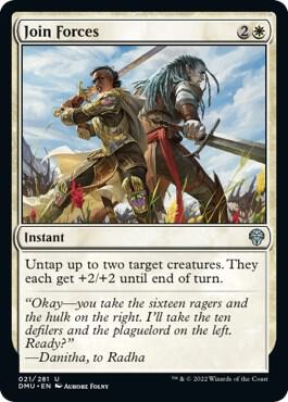 Join Forces card from Dominaria United