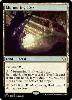 Murmuring Bosk card from Commander: Dominaria United
