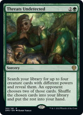 Threats Undetected card from Dominaria United