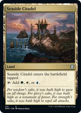 Seaside Citadel card from Commander: Dominaria United