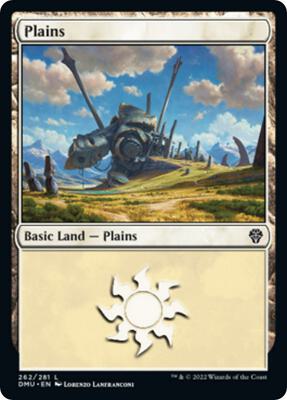 Plains (262) card from Dominaria United