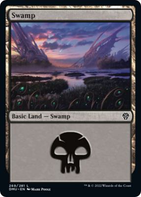 Swamp (269) card from Dominaria United