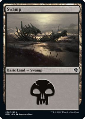Swamp (270) card from Dominaria United