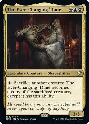 The Ever-Changing 'Dane card from Commander: Dominaria United