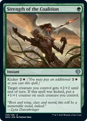 Strength of the Coalition card from Dominaria United