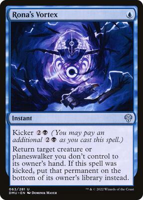 Rona's Vortex card from Dominaria United
