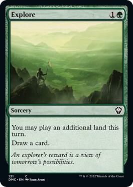 Explore card from Commander: Dominaria United