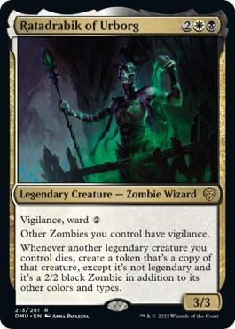 Ratadrabik of Urborg card from Dominaria United