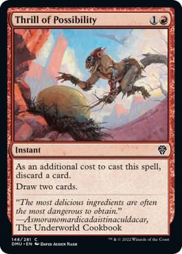 Thrill of Possibility card from Dominaria United