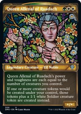 Queen Allenal of Ruadach (Showcase) card from Dominaria United