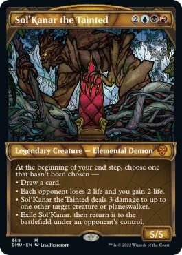 Sol'Kanar the Tainted (Textured Foil) card from Dominaria United