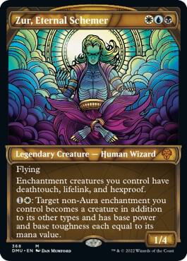 Zur, Eternal Schemer (Textured Foil) card from Dominaria United