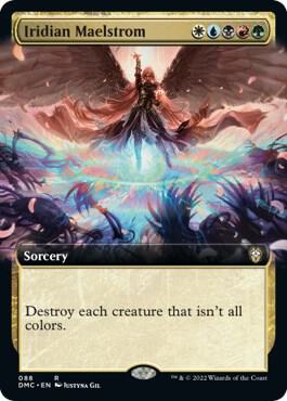 Iridian Maelstrom (Extended Art) card from Commander: Dominaria United
