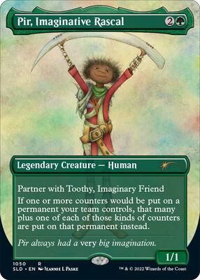 Pir, Imaginative Rascal (Borderless) card from Secret Lair Drop Series