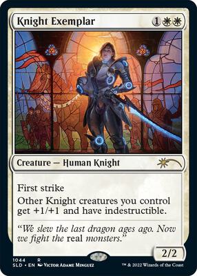 Knight Exemplar (1044) card from Secret Lair Drop Series